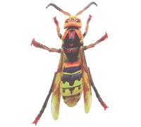 BIUDECO Décoration Murale Insectes Fer Colorée Sculpture Murale Métal Artistique pour Jardin et Salon Ornement Résistant et Réaliste pour Décoration Plein Air et Intérieure