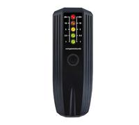 BIUDECO Détecteur de Rayonnement Numérique Portable Noir en Abs pour Mesurer la Force du Champ Électromagnétique, Identification Précise des Radiations pour Usage Domestique et Industriel