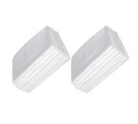BIUDECO Doublure de Cage Pliable en PE pour Clapier Lapin et Petits Animaux, Transparente, Facile à Utiliser, Lot de 100 Pièces pour Maison de Lapin ou Enclos