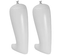 BIUDECO Embauchoirs Gonflables 32cm, 1 Paire, pour Bottes Hautes | Plastique Blanc, Design Pliable Résistant, pour Rangement Voyage et Entrée, Garde les Bottes Droites