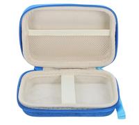 BIUDECO Étui de Rangement Portable Bleu pour Appareil Mesure Glycémie Protection Robuste pour Glucomètre et Petits Dispositifs Organiseur Pratique pour Kits de Test à Domicile et Voyage