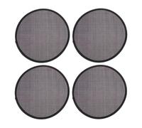BIUDECO Éventail Chinois Pliant Portable Rond à Main, Léger et Solide en Plastique et Tissu, Lot de 4 pour Décorations Festives et Activités Extérieures