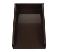 BIUDECO Extension de de Gouttière en Aluminium 1,2 Mm D'épaisseur, Système Anti-éclaboussures Bac à Poussière Intégré, Accessoire pour Gouttières de Jardin, Protection Fondations