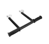 BIUDECO Extension de Guidon de Vélo en Acier Inoxydable Noir, Support d'Accoudoir Surélevé pour Poussette Canne, Poignée Ergonomique Adaptée aux Poussettes pour Tout-Petit