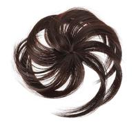 BIUDECO Fausse Frange à Clipser Fibre Chimique Naturelle Pièce de Remplacement Invisible Légère Adaptée à Toutes Formes de Visage Coupe Personnalisable Foncé