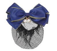BIUDECO Filet Coiffure Chignon avec Nœud pour Femmes et Filles Accessoire Élégant pour Danseuses Infirmières et Employées de Bureau Gestion Facile des Cheveux pour Look Soigné Toutes