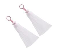 BIUDECO Filets Moussants Texture Confortable pour Savonnette Lot de 2 en Pp Blanc pour Mousse Nettoyante Visage et Bain Quotidienne