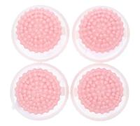 BIUDECO Filtre Flottant pour Machine à Laver 4pcs Rose en Polyester et Pp, Attrape-poils pour Poils D'animaux, Matériau Solide et Facile à Nettoyer, pour Lessive