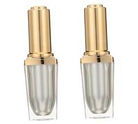 BIUDECO Flacons de Vernis à Ongles Vides Couleur Aléatoire Lot de 2 en Acrylique 10 Ml pour Mélange, Ajout de Paillettes et Nouvelles Textures pour Création DIY