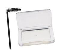 BIUDECO Gel Fixateur Transparent pour Sourcils Savon Modelant Non-transférable avec Brosse Set pour Mise Forme Naturelle et Tenue