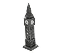 BIUDECO Horloge de Table Métal Big Vintage Souvenir Architectural de Londres Décoration Élégante pour Bureau et Salon Modèle Horloge Emblématique Britannique