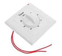 BIUDECO Interrupteur Minuterie Mural pour Prises Électriques Minuterie Bouton Remplacement Contrôle Précis pour Cuisine et Salle de Bain Facile à Installer et Ajustable