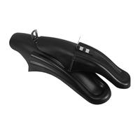 BIUDECO Jeu de Garde-Boue pour Vélo VTT en Plastique Noir Protection Boue et Eau Accessoires pour Vélos Électriques Bavettes Universelles Adaptées pour Mountain Bike Équipement