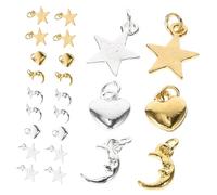 BIUDECO Kit de Perçage pour Pendentifs D'ongles en Alliage Léger Boîte, Outil Portable pour Manucure et Nail Art, Accessoires Indispensables pour Décorations D'ongles Couleur