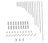 BIUDECO Kit de Réparation pour Oboe Ensemble Complet avec Axes Filetés et Vis pour Instruments à Vent Maintenance Facile et Durable