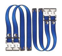 BIUDECO Kit de Sangles Réglables pour Échasses de Plaquiste, 4 Pièces Robustes Compatibles pour Cloisons Sèches et Travaux en Hauteur