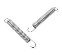 BIUDECO Kit Réparation Ressorts de Fauteuil Inclinable 2 Pièces 6,2 Pouces Ressorts de Tension en Acier Robuste pour Mécanisme Manuel Canapé et Meuble de Jardin, Remplacement Précis