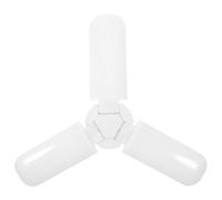 BIUDECO Lampe Garage LED Plafond à Trois Panneaux Réglables Pliable Éclairage Ajustable pour Atelier Sous-sol et Entrepôt Voltage Large