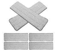 BIUDECO Lingettes de Rechange en Microfibre pour Balai à Franges 36 X 11 Cm, 6 Pièces, Lavables et Réutilisables, Housses de Nettoyage pour Sols Durs, Utilisation Maison et Entretien
