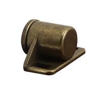 BIUDECO Loquet de Porte Magnétique en Alliage de Zinc Ultra-Fin Style Antique Butée de Porte pour Placard et Armoire 1 Pièce Verrouillage Magnétique Pratique Cuisine et Meuble