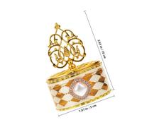 BIUDECO Lot de 12 Boîtes à Bonbons Dorées en Plastique Bordure Satinée Format Diamant pour Mariage Fêtes et Rangement de Petits Objets Décoratifs