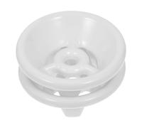 BIUDECO Lot de 2 Bouchons de Crépine en Plastique ABS pour Urinoir Couvercle Anti-Odeur et Anti-Éclaboussures Pièce de Rechange Compatible Urinoirs Standard Accessoire Sanitaire pour