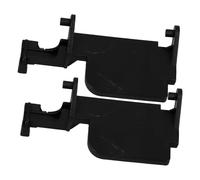 BIUDECO Lot de 2 Crochets de Verrouillage pour Porte de Four à Micro-ondes P70f23p, Tige de Support Renforcée en Plastique, Pièces de Charnière Compatibles pour Réparation et Sécurité