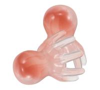 BIUDECO Lot de 2 Peignes Masseurs à Cheveux de Pieuvre 8 Tentacules, Outils de Massage du Cuir Chevelu Rose, Brosses Guasha Exfoliantes pour Stimulation Scalp, Détente et Soin Capillaire