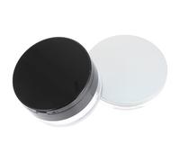 BIUDECO Lot De 2 Sets De Boîtes à Poudre 20g Et 3g, Étuis à Poudre Miroir Et Houppette, Conteneurs De Maquillage Portables, Design Ultra Fin, Anti-fuite, Pour Voyage Et Usage Quotidien