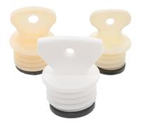 BIUDECO Lot de 3 Bouchons de Remplacement en Caoutchouc pour Bouillotte Petits Bouchons d'Étanchéité Anti-Fuite Compatibles Bouillottes d'Eau Chaude Accessoires Santé Pratiques et