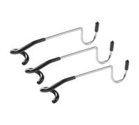 BIUDECO Lot de 3 Crochets Métalliques en S Antidérapants pour Lampe de Camping Légers et Portables Accessoires Multifonctions Suspendre de Lanternes et Équipements Outdoor pour