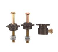 BIUDECO Lot de 3 Engrenages Métalliques de Remplacement 8 Mm pour Machine à Rouler les Hot-dogs, Comprenant Engrenage Latéral et Moteur, Compatible Équipement Professionnel pour Rouleuse