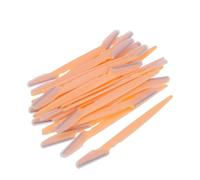 BIUDECO Lot De 30 Tondeuses À Sourcils Portables Outil De Maquillage Pour Visage Jaune