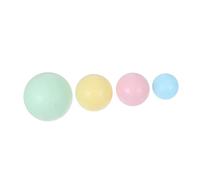 BIUDECO Lot De 4 Balles d'exercice pour Piano Garçon Et Filles, Entraîneur De Doigts en Éponge Coloré, Correcteur De Gestes Créatif, Portable Et Léger, pour L'entraînement des Doigts Et Anti-Stress