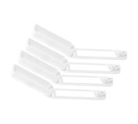 BIUDECO Lot de 4 Protections D'interrupteur à Bascule Blanches, Couverture de Sécurité Murale en Plastique, Protège les Activations Accidentelles Poussière, Compatible Interrupteurs