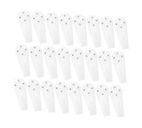 BIUDECO Lot de 50 Crochets de Tableau sans Trace Clous Invisibles, Support Mural Rigide en Acier, Grosse Taille B, pour Accrocher Cadres Photo, Horloges et Décorations sur Mur Béton,