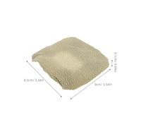 BIUDECO Lot de 6 Lingettes de Rechange pour Brosse de Exfoliante Moufles de Toilette Doux en Tissu Lavable Couleurs Gris Vert Rose Accessoires pour Brosse de Bain du Dos Exfoliation