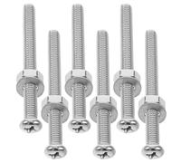 BIUDECO Lot de 6 Vis en Acier Inoxydable pour Escalier de Piscine Hors Sol Fixations Robustes Universelles pour Marches D’Échelle Accessoires de Quincaillerie Piscine Garantissant