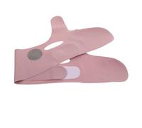 BIUDECO Masque de Levage Visage Forme de V Magenta Bande Raffermissante Mentonnière Réutilisable pour Éliminer Double Menton et Affaissement Ceinture Faciale Confortable pour Remodelage
