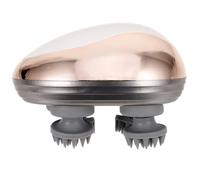 BIUDECO Masseur de Tête Électrique Mini Rechargeable Appareil Massage Vibrant Étanche pour Chevelu Détente et Relaxation Sous