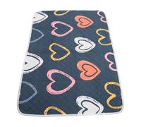 BIUDECO Matelas à Réutilisable Alèse pour Incontinence Adulte Imperméable et Lavable Protection Anti-Salissures pour Lit Patients Âgés et Malades