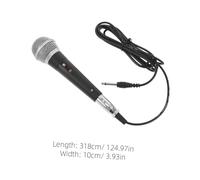 BIUDECO Microphone Filaire Dynamique Professionnel pour Karaoké Micro Vocal Portable à Haute avec Câble pour Haut-Parleur et Chant Durabilité et Capture Sonore Précise