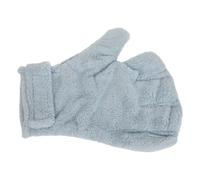 BIUDECO Moufles de Protection Les Morsures pour Rongeurs, en Polaire Corail Flexible 23,5x19,5cm, Soin Toilettage des Hamsters et Chinchillas