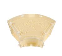 BIUDECO Moule à Béton Extérieur en Plastique pour Sculpture de Jardin, Moule Architectural Chinois de Lotus, Moulure de Base de Colonne Solide, Démoulage Facile pour Décoration Paysagère