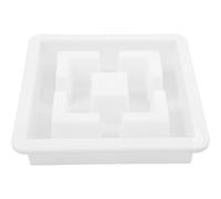 BIUDECO Moule à Béton Léger et Réutilisable en Plastique pour Fenêtres à Treillis de Balcon, pour DIY, Moulure de Brique de Fenêtre Vintage Décorative