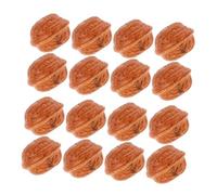 BIUDECO Noix Artificielles Matériau Robuste Lot de 40 Design Réaliste en Plastique Usage Polyvalent pour Décoration de Fête et Accessoires de Photographie