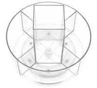 BIUDECO Organisateur de Maquillage Rotatif Transparent Support Cosmétique pour Coiffeuse et Rangement de Bijoux Rack Multi pour Produits de Beauté et Accessoires