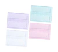 BIUDECO Organisateur Pour Têtes De Ponçage 4 Pièces, Boîte De Rangement Compacte 14 Emplacements, Polypropylène Solide, Pour Salon Et Usage Domestique, Couleurs Assorties