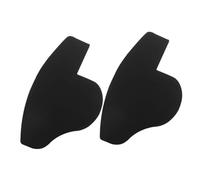BIUDECO Outil De Modelage De Barbe 2pcs Noir Cartes D'amélioration Ligne Des Cheveux Outil Pratique Pour Hommes Design Compact Coiffure Mise Barbe