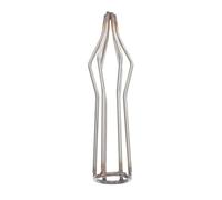 BIUDECO Outil de Robuste et Facile à Utiliser pour Canard Rôti en Acier Inoxydable Noir Accessoire pour Maintenir la Forme Lors Barbecue